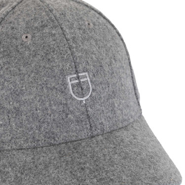 Unisex baseballpet van wol Equestro