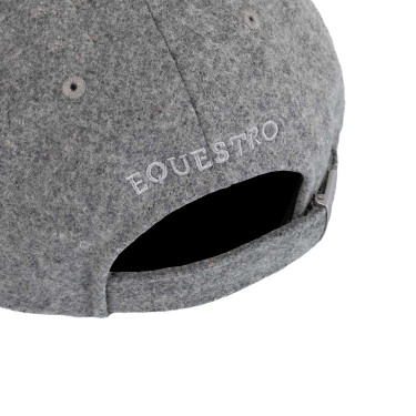Unisex baseballpet van wol Equestro