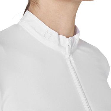 Basic dameswedstrijdpolo met mesh-inzetstukken Equestro dames