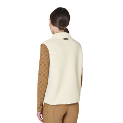Dames teddyfleece bodywarmer met borstzak Equestro