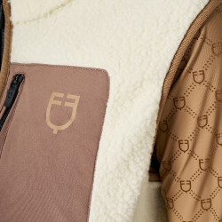 Dames teddyfleece bodywarmer met borstzak Equestro