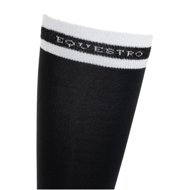 Dameskousen met Lurex-inzetstukken Equestro dames