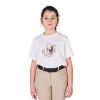 Meisjes T-shirt Born To Be Wild van katoen Equestro kinderen