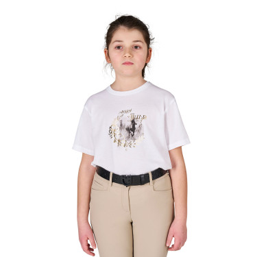 Meisjes T-shirt Born To Be Wild van katoen Equestro kinderen