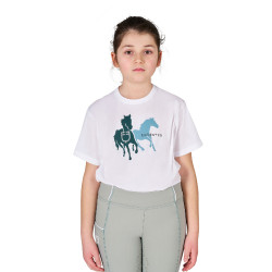 Kinder T-shirt van ademend katoen Equestro