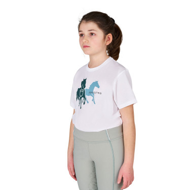 Kinder T-shirt van ademend katoen Equestro