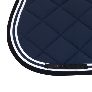 Zadeldek spring Double Stripes in technische stof Equestro Zadeldek spring Double Stripes in technische stof Equestro