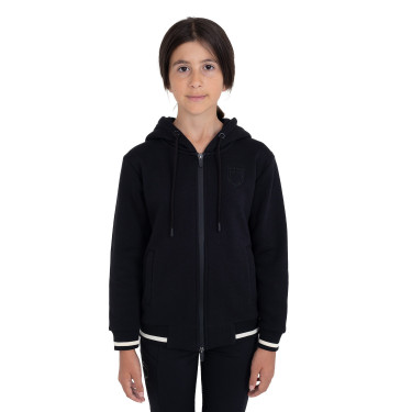 Unisex kinderhoodie met rits Equestro