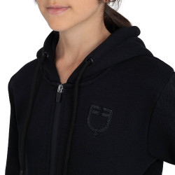 Unisex kinderhoodie met rits Equestro