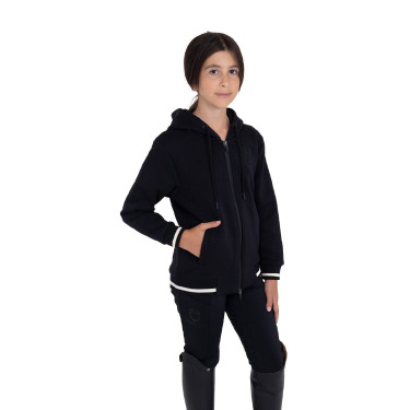 Unisex kinderhoodie met rits Equestro