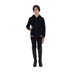 Unisex kinderhoodie met rits Equestro