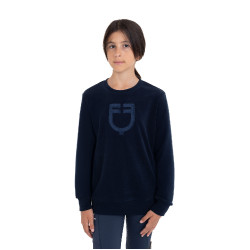 Unisex kinderrondehals sweatshirt in fleece Equestro