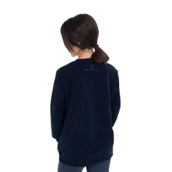 Unisex kinderrondehals sweatshirt in fleece Equestro