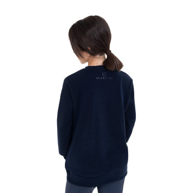 Unisex kinderrondehals sweatshirt in fleece Equestro
