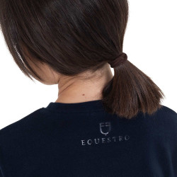Unisex kinderrondehals sweatshirt in fleece Equestro