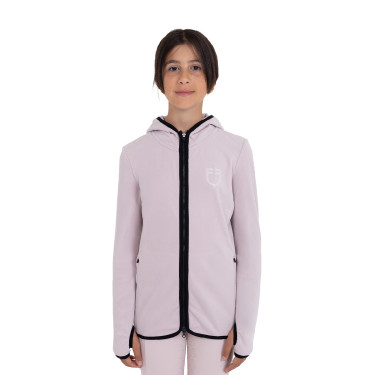 Unisex kinderfleece met rits Equestro