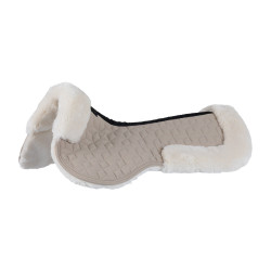 Compensator van technische stof en lamswol met kubusquilt Equestro Kasseisten / antiek wit Compensator van technische stof en lamswol met kubusquilt Equestro Kasseisten / antiek wit
