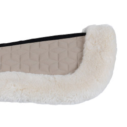 Compensator van technische stof en lamswol met kubusquilt Equestro Kasseisten / antiek wit Compensator van technische stof en lamswol met kubusquilt Equestro Kasseisten / antiek wit