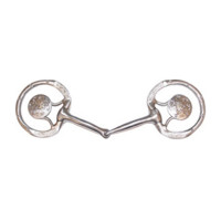 Satin Western-bit met bewerkte ringen Pool’s
