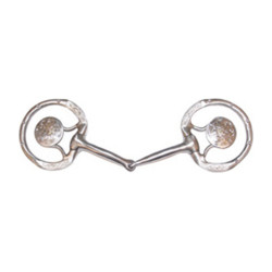 Satin Western-bit met bewerkte ringen Pool’s