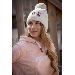 Warme paardrijbeanie Pénélope Timy winter