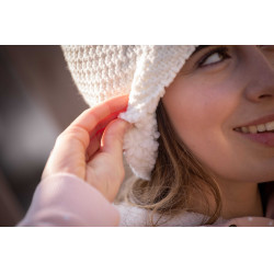 Warme paardrijbeanie Pénélope Timy winter