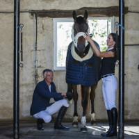 Wedstrijdjasje Equithème Dublin Marineblauw Wedstrijdjasje Equithème Dublin Marineblauw