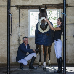 Wedstrijdjasje Equithème Dublin Marineblauw