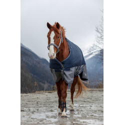 Waterdichte paardendeken met buikflap Equithème