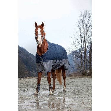 Waterdichte paardendeken met buikflap Equithème