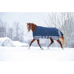 Waterdichte paardendeken met buikflap Equithème