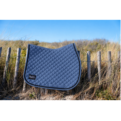 Zadelpad Le Sabotier Igor Vintage indigo Blauw