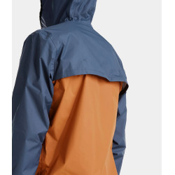 Korte regenjas voor heren Raintech Horse Pilot paardrijden Goudbruin Korte regenjas voor heren Raintech Horse Pilot paardrijden Goudbruin