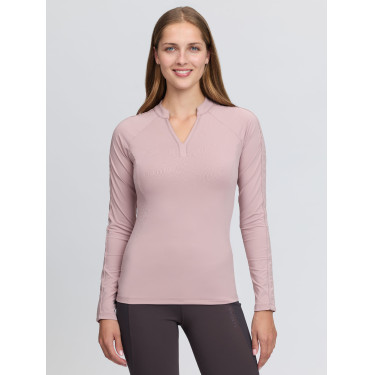 Lisa Base Layer met lange mouwen LeMieux dames Wilde roos Roze Lisa Base Layer met lange mouwen LeMieux dames Wilde roos Roze