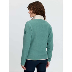 Piper Popper Fleece LeMieux dames Aloë Blauw