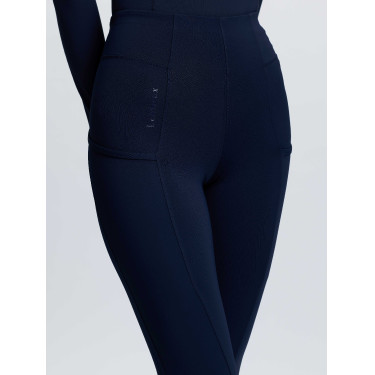 Lange Naomi pull-on rijbroek navy LeMieux dames Lange Naomi pull-on rijbroek navy LeMieux dames