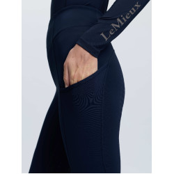 Lange Naomi pull-on rijbroek navy LeMieux dames Lange Naomi pull-on rijbroek navy LeMieux dames