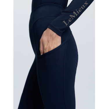 Lange Naomi pull-on rijbroek navy LeMieux dames Lange Naomi pull-on rijbroek navy LeMieux dames