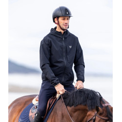 Waterdichte jas Raintech Horse Pilot heren Grafietblauw Waterdichte jas Raintech Horse Pilot heren Grafietblauw