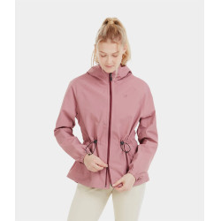 Waterdichte jas Raintech Horse Pilot dames Roze mesa