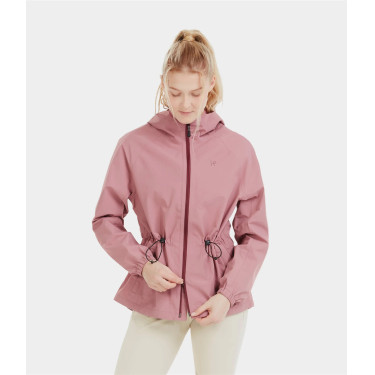 Waterdichte jas Raintech Horse Pilot dames Roze mesa
