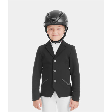 Aerotech wedstrijdjas Horse Pilot jongen Zwart