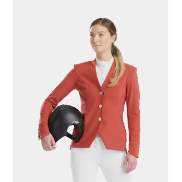 Wedstrijdjas Aerotech Horse Pilot dames Terracotta Oranje Wedstrijdjas Aerotech Horse Pilot dames Terracotta Oranje