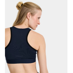 Sportbeha Horse Pilot dames Marine Marineblauw