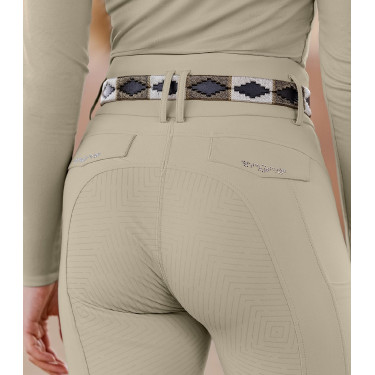 Rijbroek ELT Comfort Ride Glam dames Grijsbeige