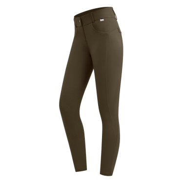 Rijbroek ELT Comfort Ride Glam dames Bruin groen Rijbroek ELT Comfort Ride Glam dames Bruin groen