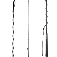 Waldhausen telescopische longeerzweep met golfhandvat Zwart Waldhausen telescopische longeerzweep met golfhandvat Zwart