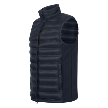 Mouwloos softshell vest ELT Maine heren Diepblauw