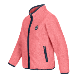 Fleecevest ELT Lucky Lana kind Rode roos / gelukshart Roze