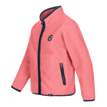 Fleecevest ELT Lucky Lana kind Rode roos / gelukshart Roze